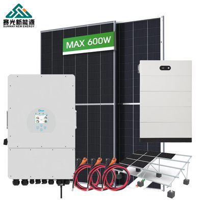 Sistema de energía solar híbrida MPPT de 8 kW Certificado CE/RoHS/UN38.3/MSDS