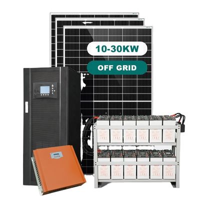 Sistema de baterías solares independientes de 15 kW para uso doméstico y comercial
