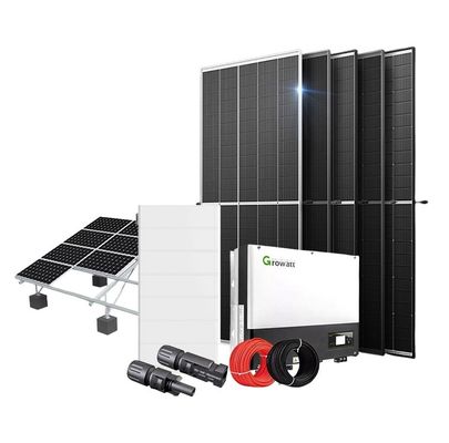 Sistema fotovoltaico híbrido fuera de la red de 8000w Sistema solar híbrido de 5kw