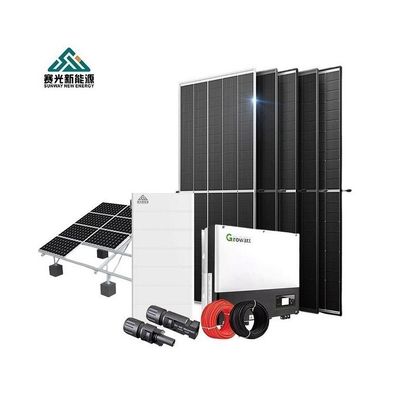 Sistema de paneles solares de 6kw 10kw para el hogar Batería de gel de plomo ácido CE certificado