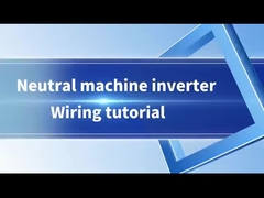Inversor híbrido solar de fase dividida para el mercado estadounidense 110V/120V/220V/240VAC con inversor incorporado de 100A 200A